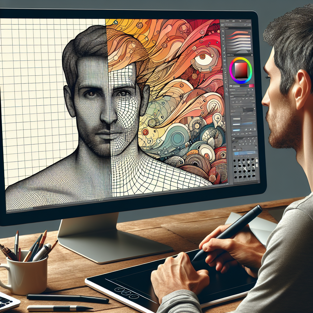 How to Make or Convert images to Vector Graphics in Photoshop